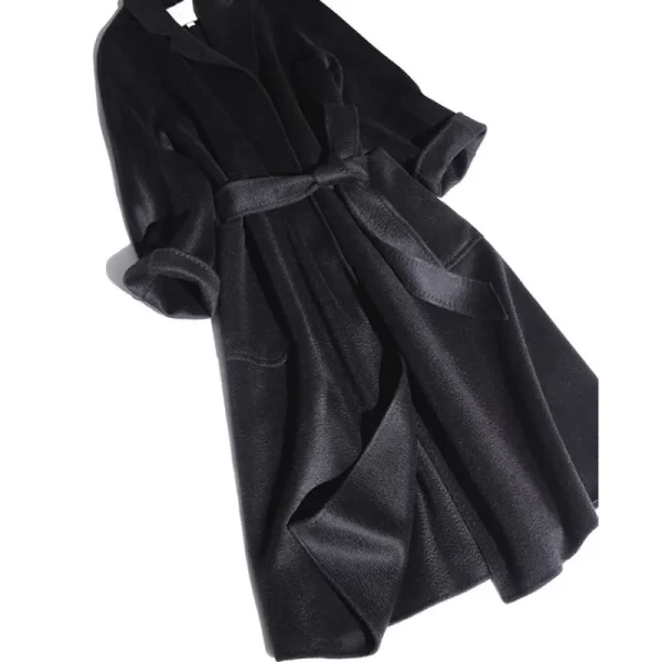 Handmade Cashmere Wool Coat - Image 25