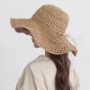 Retro Straw Beach Hat - Image 2
