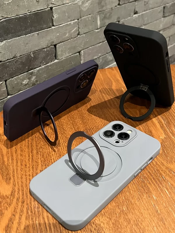 Liquid Silicone Magnetic Phone Case - Image 9