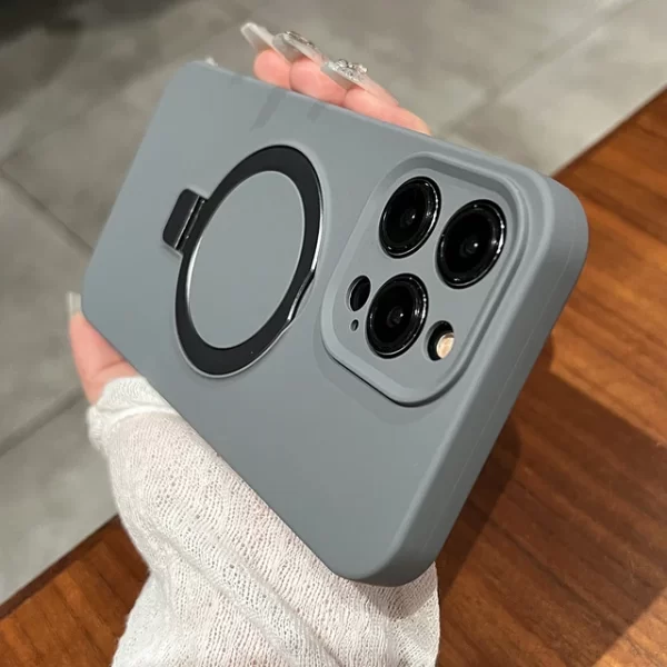 Liquid Silicone Magnetic Phone Case - Image 7