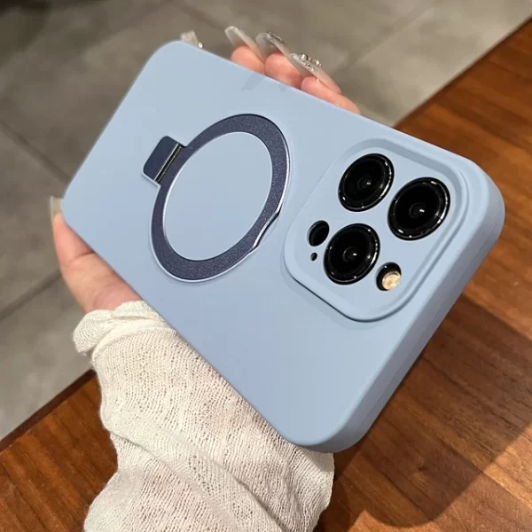Liquid Silicone Magnetic Phone Case - Image 4