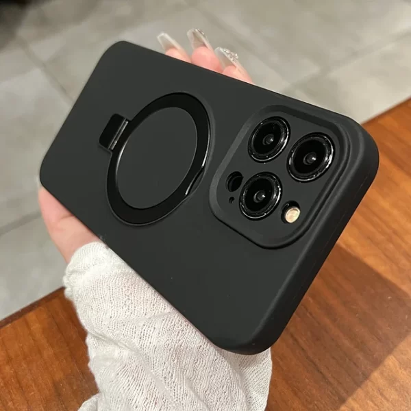 Liquid Silicone Magnetic Phone Case - Image 3