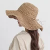 Retro Straw Beach Hat - Image 3